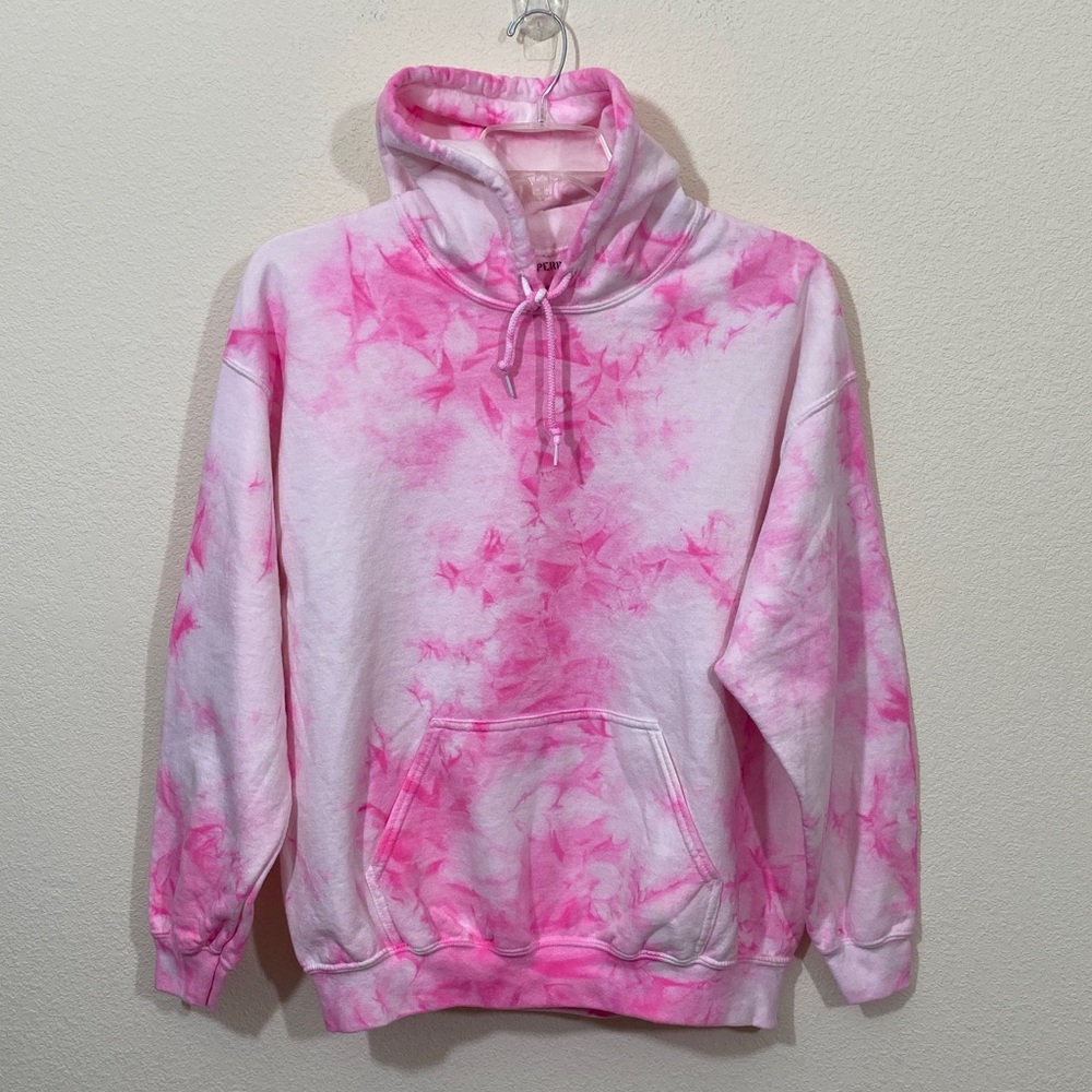 NWOT PAPERBACKS Relaxed Fit Tie-Dye Hoodie Sweatshirt Women's Size L